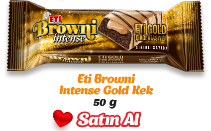 Eti Browni Intense Gold Kek - 50g - Satın Al
